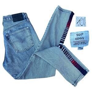 Levi's 501 Skinny Jeans Sz 28